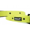 Laisse Animalin® PVC – Mousq. noir – 150 cm – 2 larg./Jaune fluo