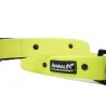 -15% Laisse Animalin® PVC - Mousq. noir - 150 cm – 2 larg./Jaune fluo