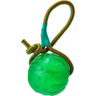 Balle Fluo avec corde (Swing’n Fling Chew Ball) 2 diamètres