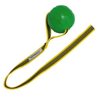 Balle Fluo avec sangle (GripCord Chew Ball Cord) 2 diamètres