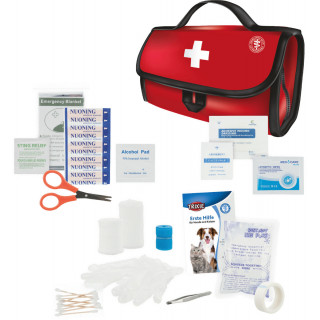 Trousse de premiers secours 38 pièces pour chiens & chats (Premium First Aid Kit)