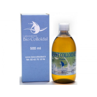 Argent Colloïdal 15 ppm – Cond. 500 ml