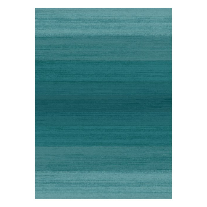 Tapis de maison pratique, lavable, anti-taches – Dim. 150 x 210 cm (Ombre Blue Area Rug)
