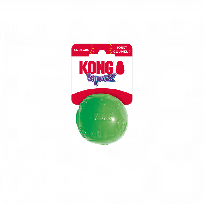 Balle KONG Squeezz® - 2 tailles - Sonore
