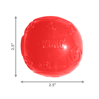 Balle KONG Squeezz® - 2 tailles - Sonore