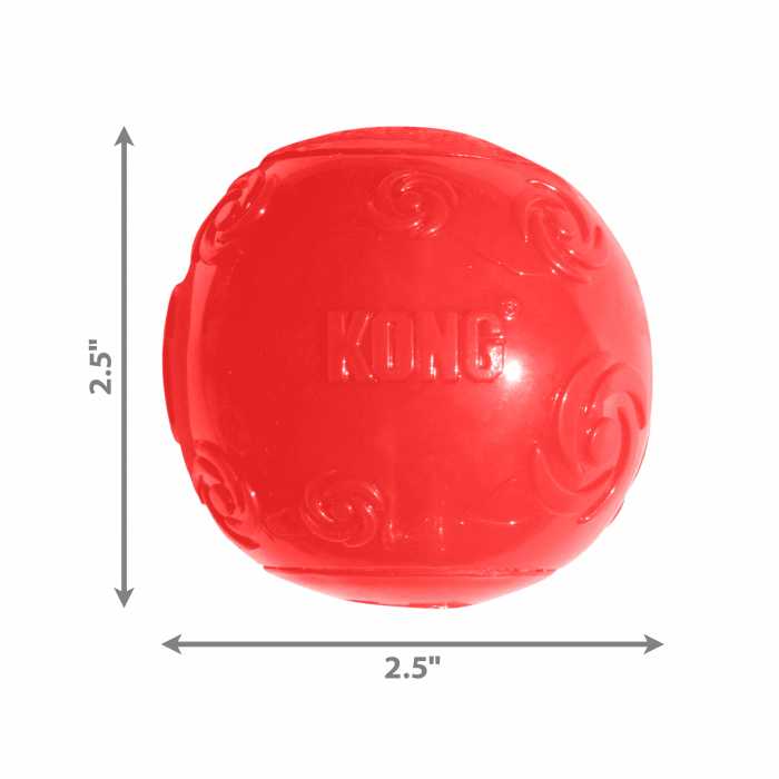 Balle KONG Squeezz® - 2 tailles - Sonore