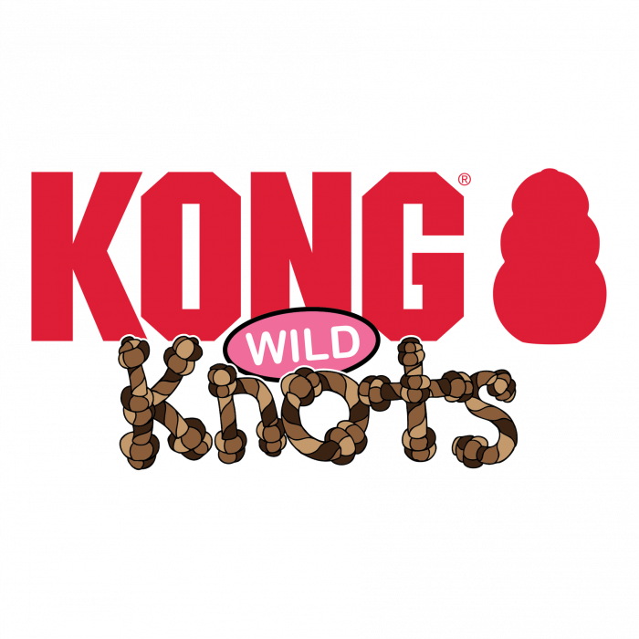Tigre en peluche – Taille M/L (KONG Wild Knots)