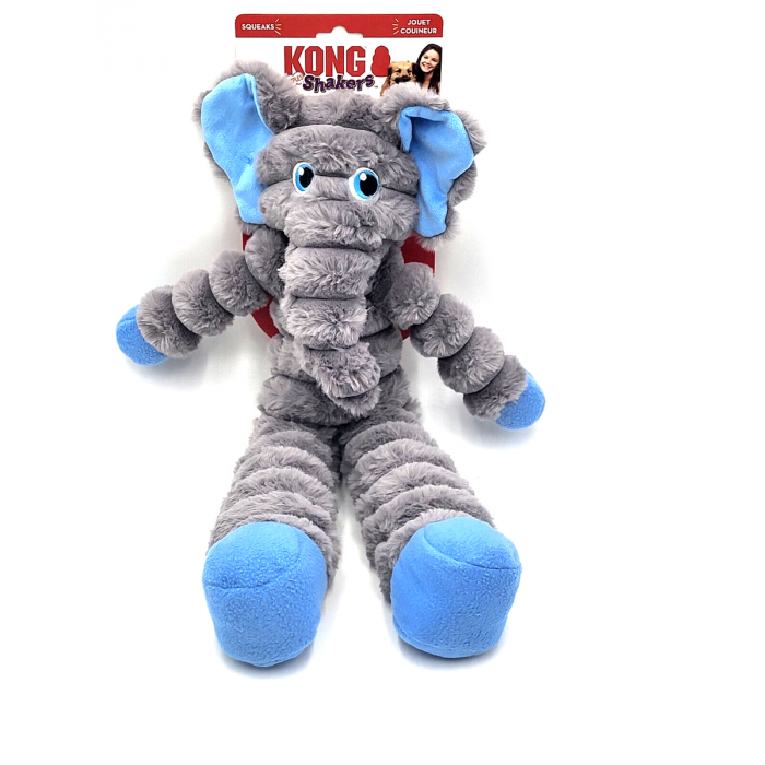 Peluche KONG Holiday Shakers Crumples Éléphant - Taille XL