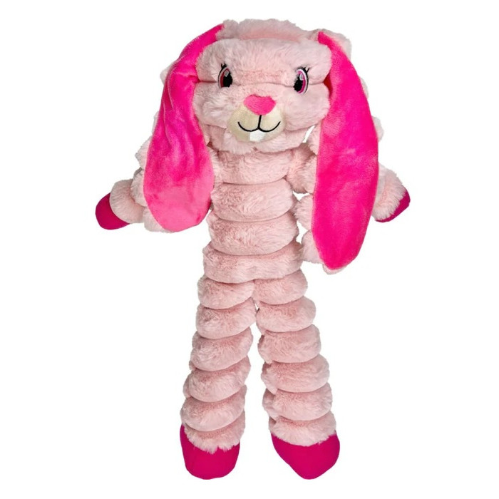 KONG Holiday Shakers Crumples Lapin rose - Taille XL