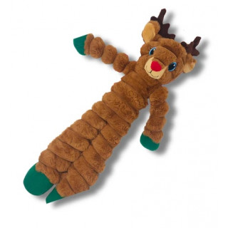 KONG Holiday Shakers Crumples Renne de Noël – Taille XL