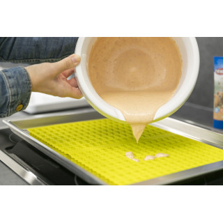 Tapis de cuisson Os Jaune (38 × 28 cm)