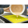 Tapis de cuisson Os Jaune (38 × 28 cm)
