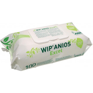 Lingettes nettoyantes et désinfectantes x100 (Wip’Anios Excel)