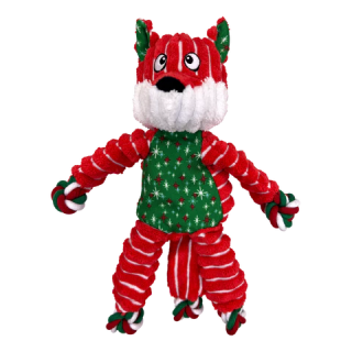 Spécial Noël – Petite Peluche “Floppy” Renard (KONG Holiday Floppy Knots Fox)