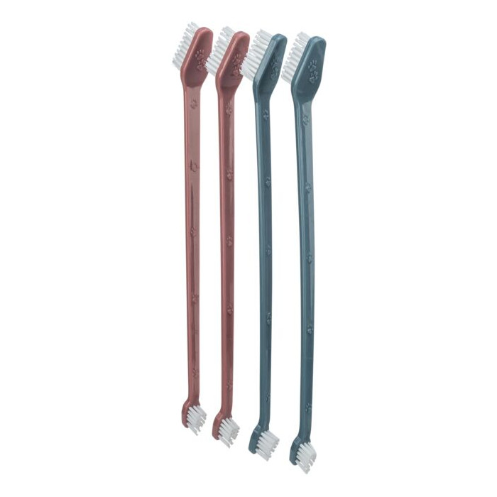 Set de 4 Brosses à dents pour chiens et chats (Grand format)