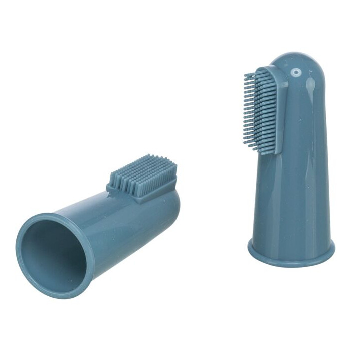 Doigtier Brosse pour chiens et chats (Set de 2)