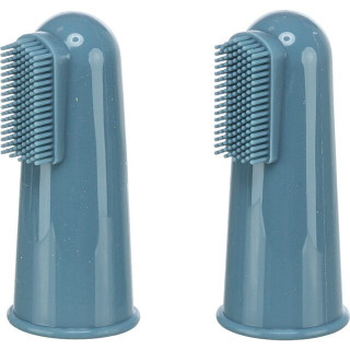Doigtier Brosse pour chiens et chats (Set de 2)