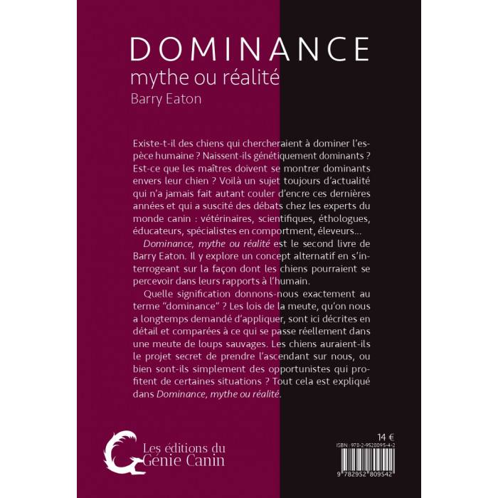 Dominance mythe ou réalité – Barry Eaton (108 pages)