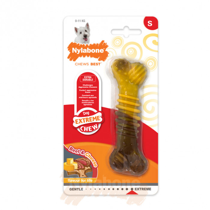 Os Nylabone® pour Chiens de moins de 11 kilos (Xtreme Chew Texture Bone)