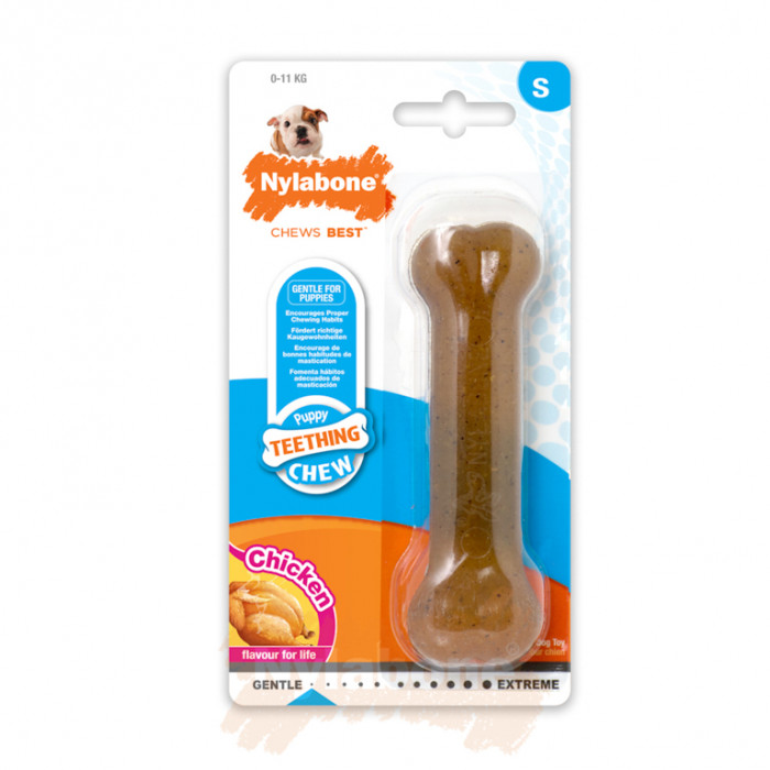 Os Nylabone® pour Chiots de moins de 11 kilos (Puppy Chew Teething Bone)
