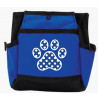 Pochette Rapid Reward “Paw Print” Impression Patte bleue & Pois blancs