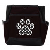 Pochette Rapid Reward “Paw Print” Impression Patte noire & Pois blancs