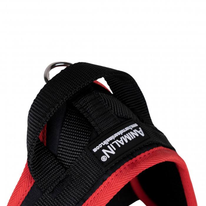 Classic Rouge – 7 tailles – Harnais de marche en laisse