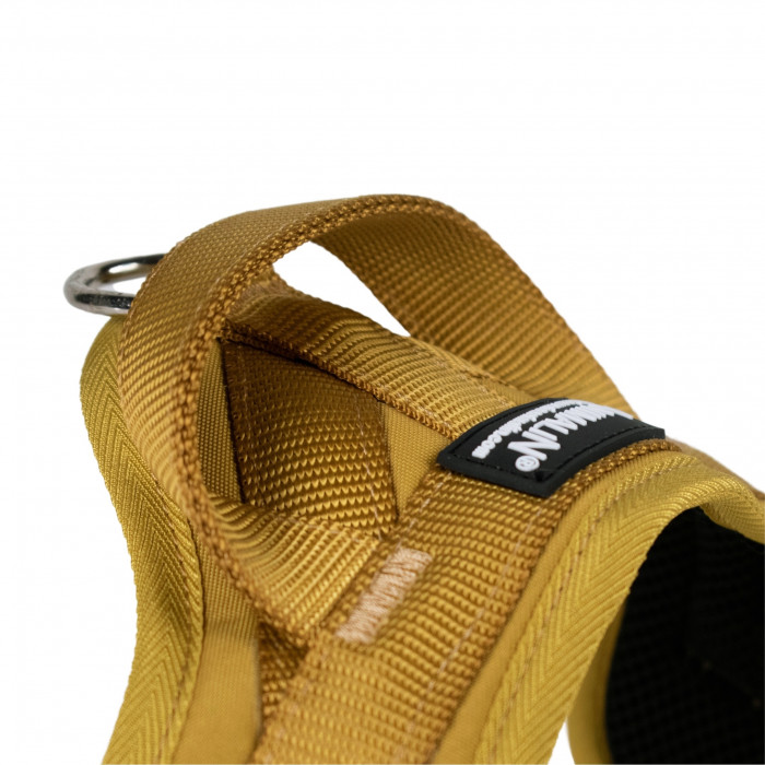 Automne Ocre jaune – 4 tailles – Harnais de marche en laisse