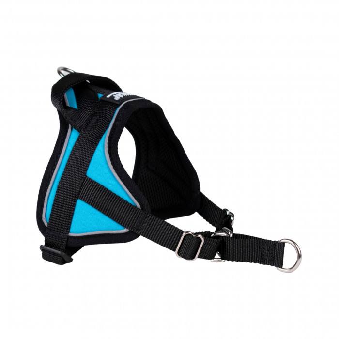 Reflex Bleu – 5 tailles – Harnais de marche en laisse