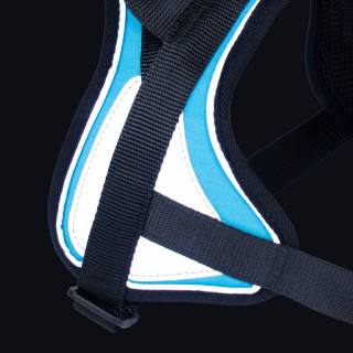 Harnais Animalin® REFLEX Bleu – 5 tailles de S à XXL