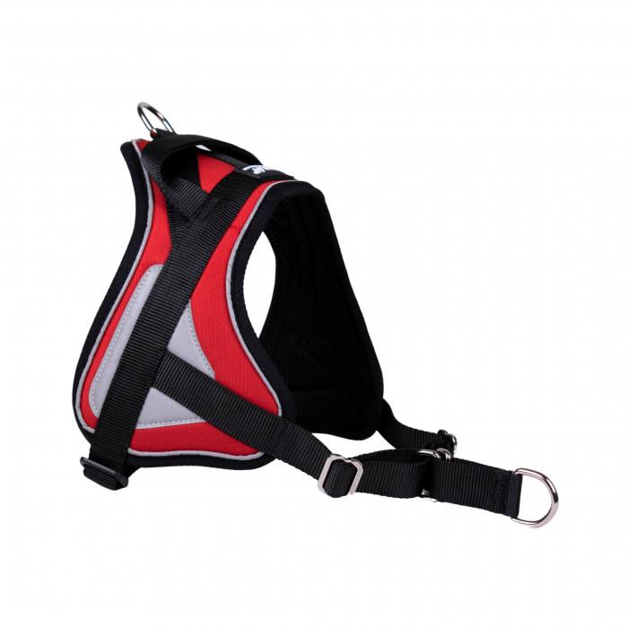 Reflex Rouge – 5 tailles – Harnais de marche en laisse