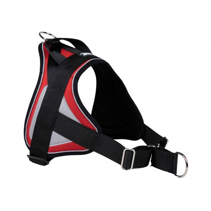 Reflex Rouge – 5 tailles – Harnais de marche en laisse