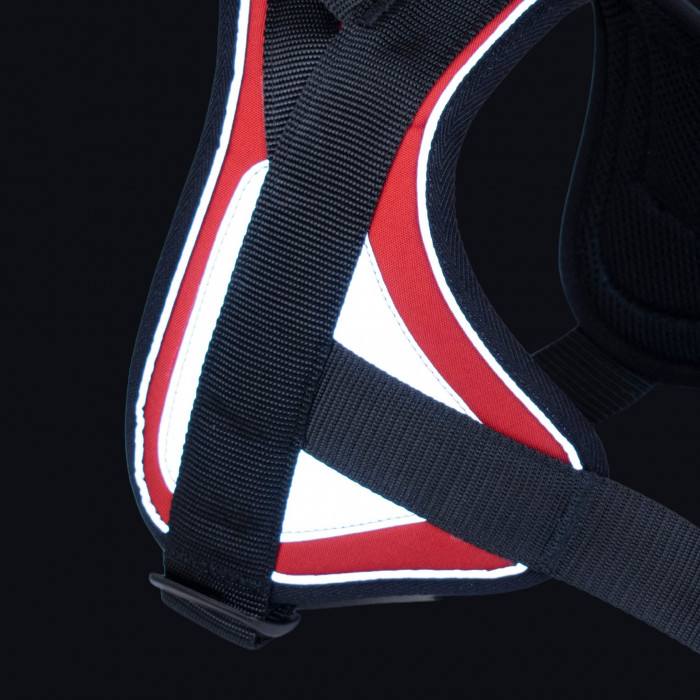 Harnais Animalin® REFLEX Rouge – 5 tailles de S à XXL