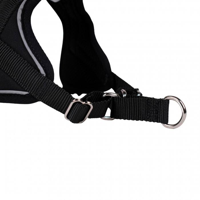 Reflex Noir – 5 tailles – Harnais de marche en laisse