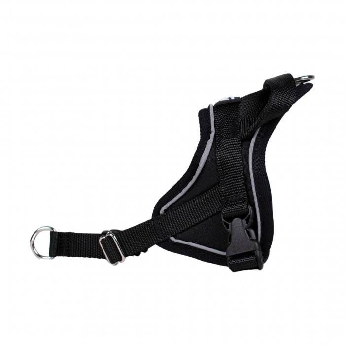Reflex Noir – 5 tailles – Harnais de marche en laisse