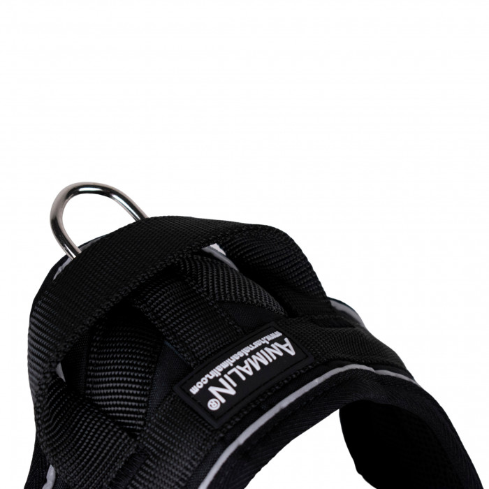 Harnais Animalin® REFLEX Noir – 5 tailles de S à XXL