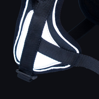 Harnais Animalin® REFLEX Noir – 5 tailles de S à XXL