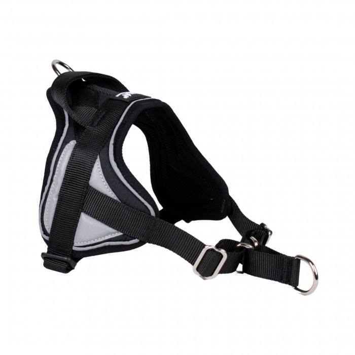 Reflex Noir – 5 tailles – Harnais de marche en laisse