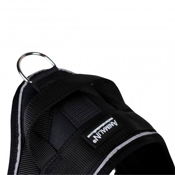 Reflex Noir – 5 tailles – Harnais de marche en laisse
