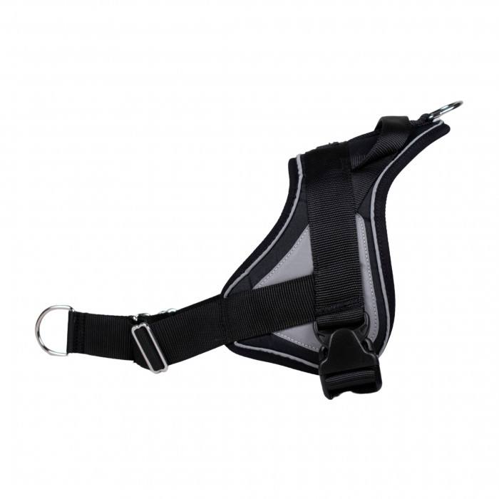 Reflex Noir – 5 tailles – Harnais de marche en laisse