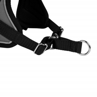 Reflex Gris – 5 tailles – Harnais de marche en laisse
