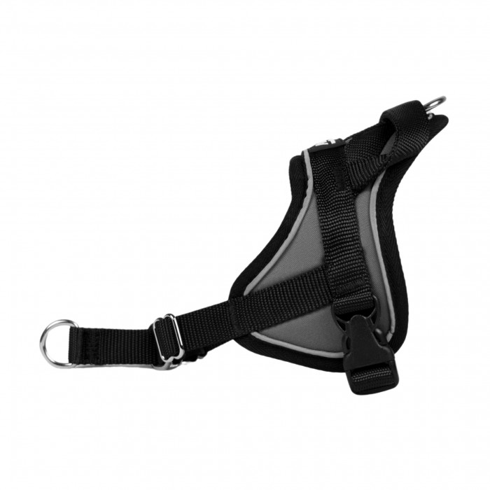 Reflex Gris – 5 tailles – Harnais de marche en laisse