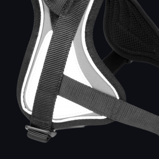 Reflex Gris – 5 tailles – Harnais de marche en laisse