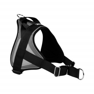 Reflex Gris – 5 tailles – Harnais de marche en laisse