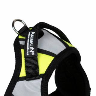 Reflex Plus Jaune fluo – 5 tailles – Harnais de marche en laisse