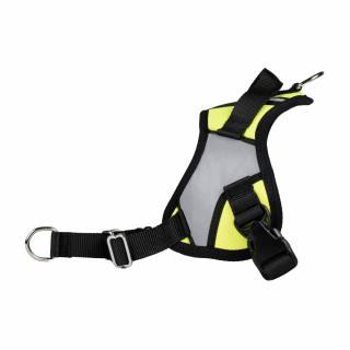Reflex Plus Jaune fluo – 5 tailles – Harnais de marche en laisse