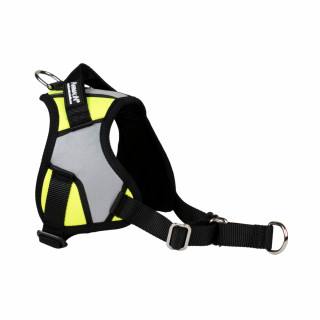 Reflex Plus Jaune fluo – 5 tailles – Harnais de marche en laisse