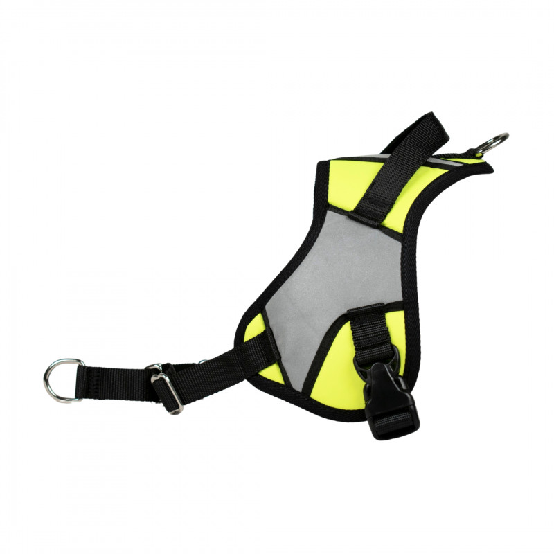 Harnais Animalin® REFLEX PLUS Jaune fluo – de S à XXL