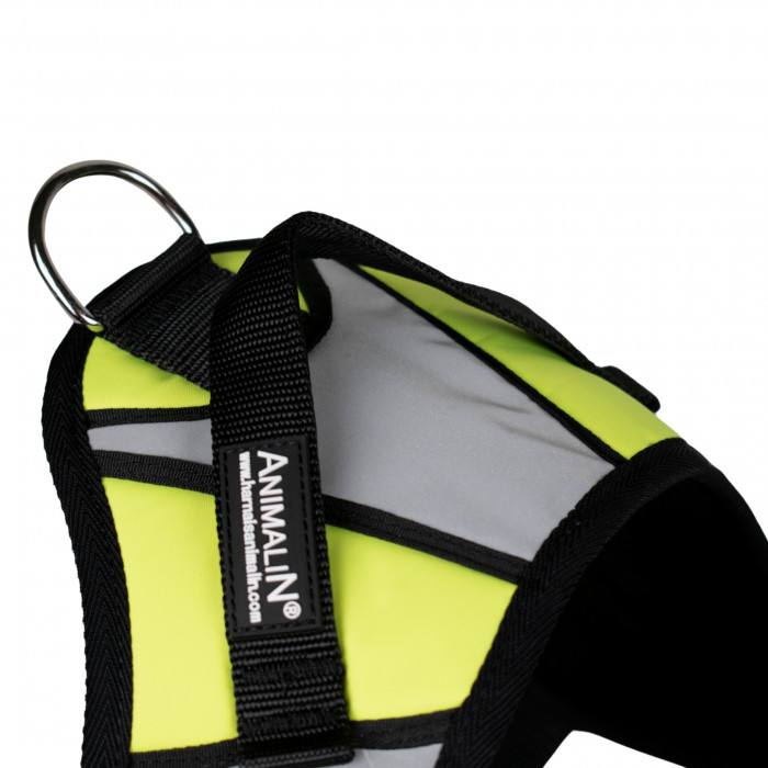 Harnais Animalin® REFLEX PLUS Jaune fluo – de S à XXL