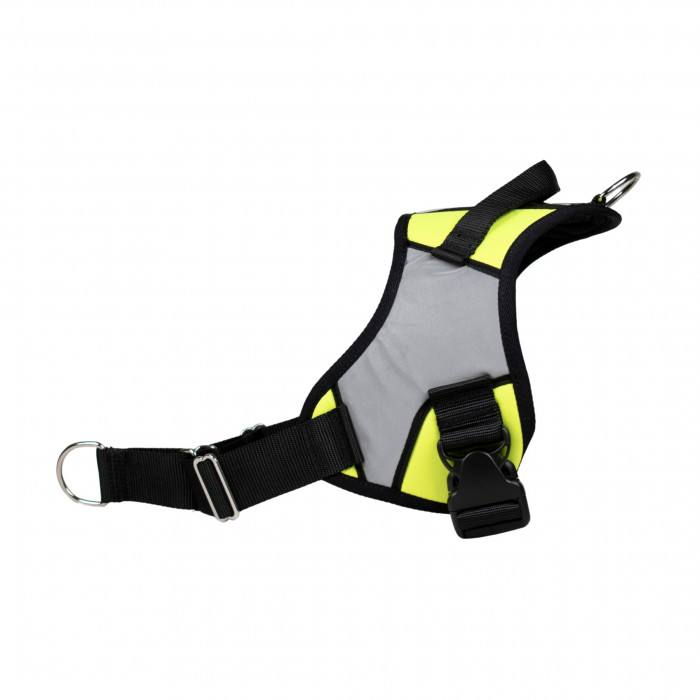 Harnais Animalin® REFLEX PLUS Jaune fluo – de S à XXL